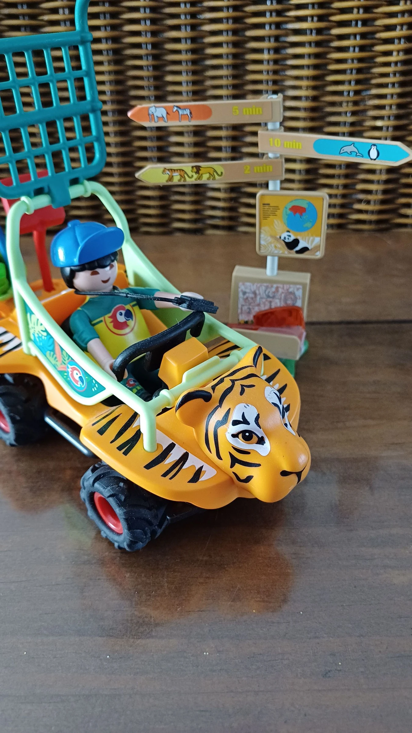 Zoo tiger playmobil vehicle – photo 2